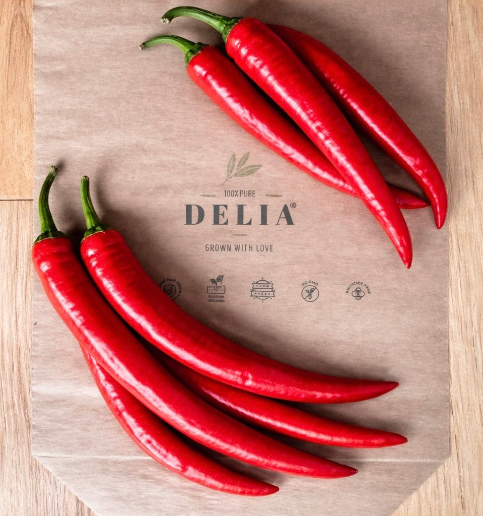 Broad Red Spicy Chilli – DELIA